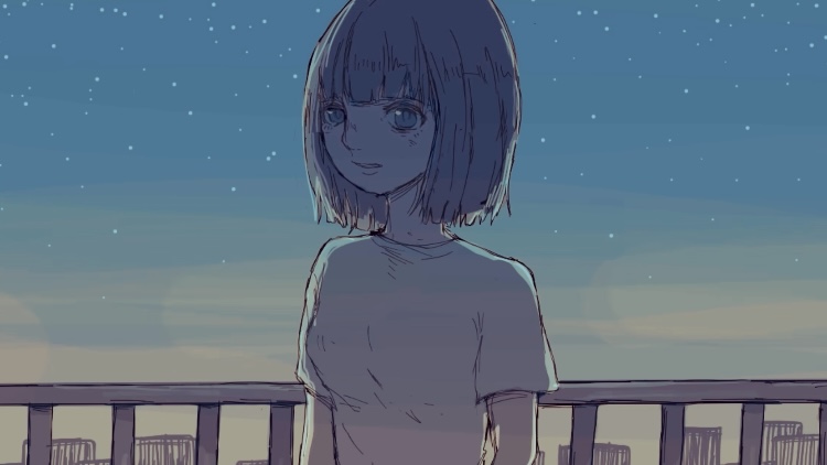 藍色